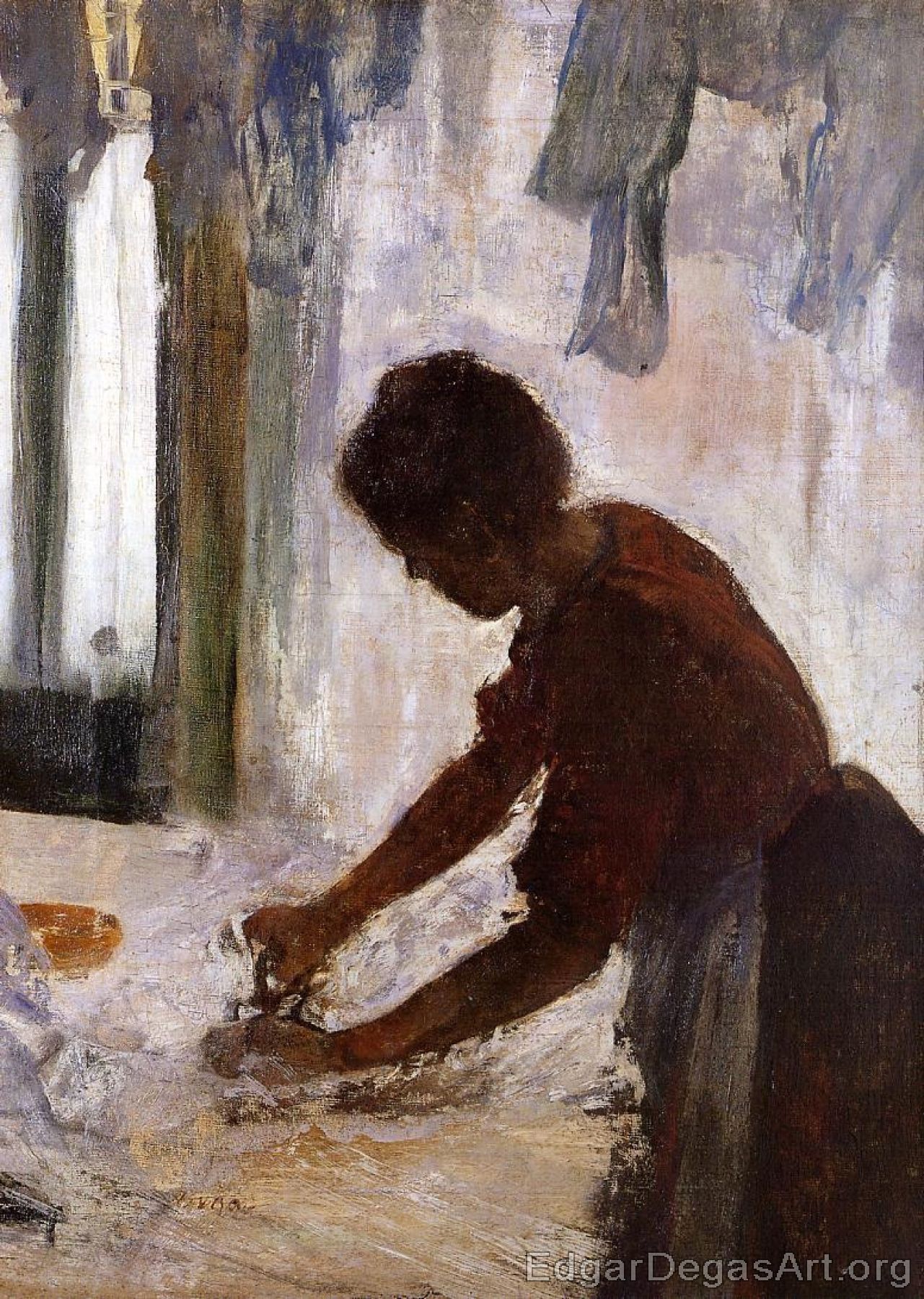 Woman Ironing III